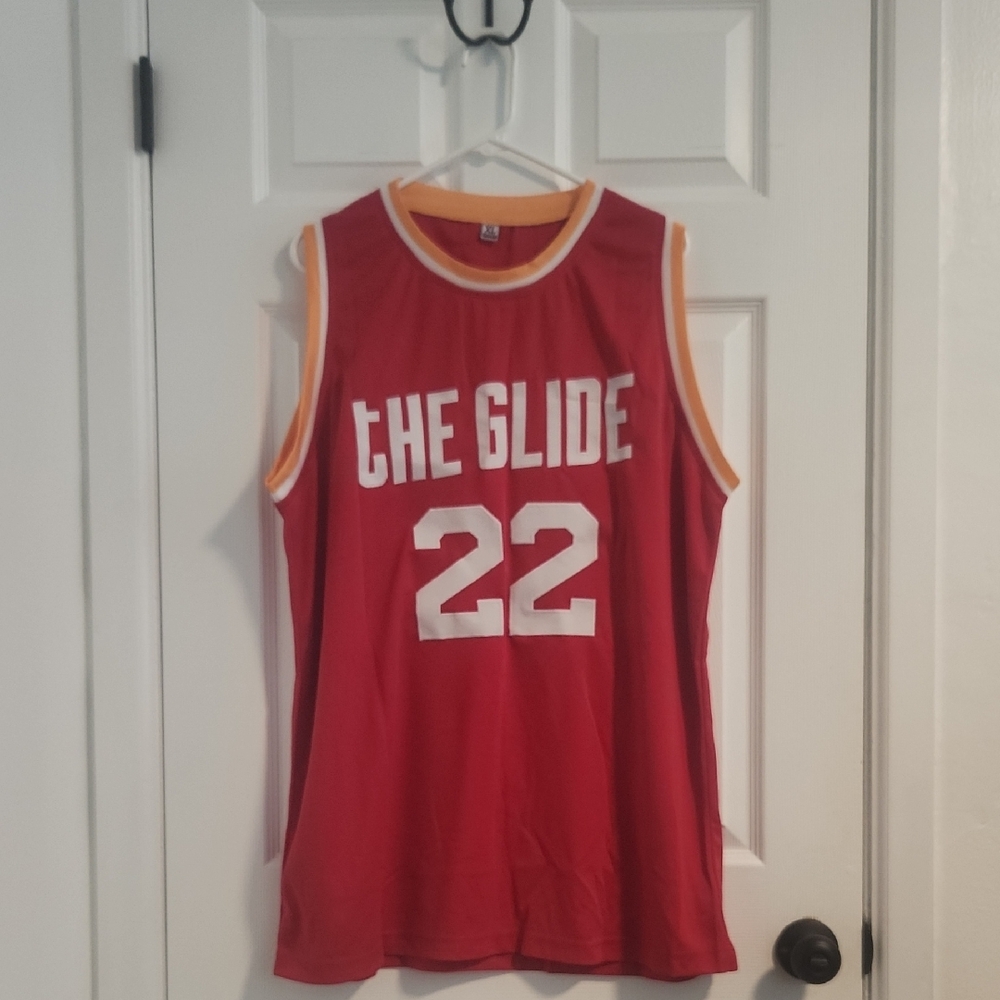 Custom Autographed Clyde Drexler Jersey